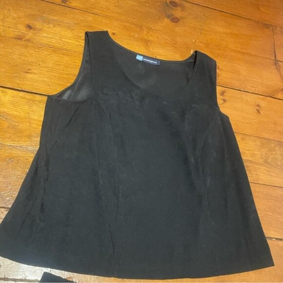 2 Piece Faux Suede Tank Top and Pants Plus Size 18 - Picture 3 of 9